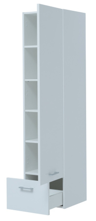 Фото пенал подвесной aquanet нота 40 белый