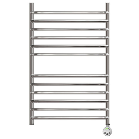 Фото полотенцесушитель электрический point альфа pn05158se п12 500x800 левый/правый, хром