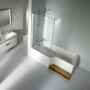 Фото акриловая ванна jacob delafon bain-douche neo левая 160*90 см, белая Фото акриловая ванна jacob delafon bain-douche neo левая 160*90 см, белая