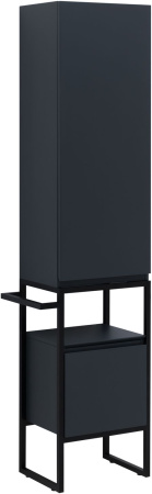 Фото шкаф-пенал allen brau priority 40 1.31005.am r антрацит матовый