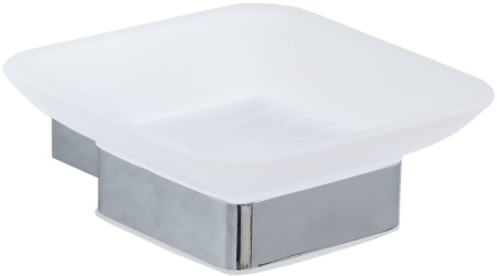 Фото мыльница настенная allen brau infinity 6.21004-00, белый/хром