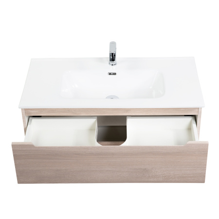 Фото тумба подвесная belbagno etna 100 rovere grigio 