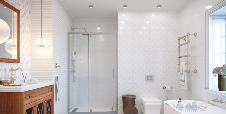 Creto Poluna, Настенная плитка, 25x40 см