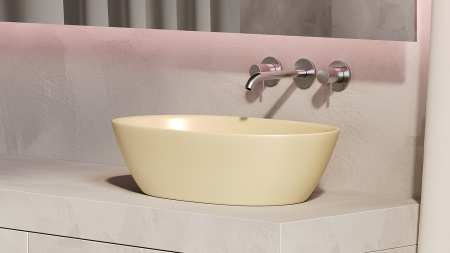 Фото раковина salini s-sense sofia 1101106grf, глянец покраска по ral полностью