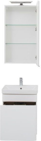 Фото комплект мебели aquanet софия 50 белый