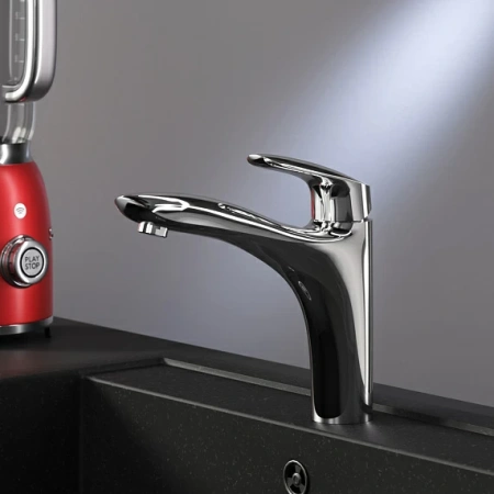 Фото смеситель для кухни am.pm bliss l f5300032, хром