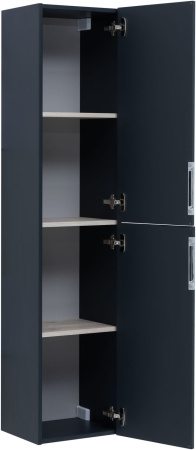 Фото пенал подвесной aquanet алвита new 35 антрацит