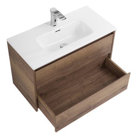 Фото тумба подвесная belbagno kraft 39-80 rovere tabacco