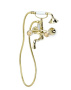 Фото смеситель для ванны boheme flora 293-fl, золото