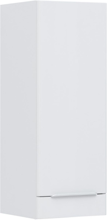 Фото шкаф-пенал aquanet ирис new 30 белый глянец