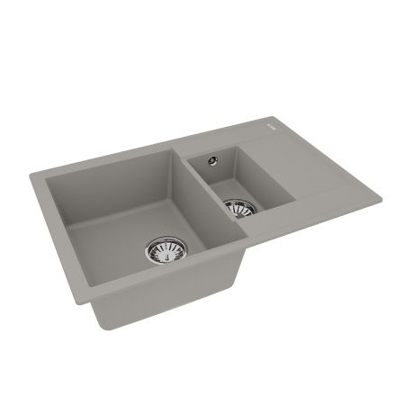 Фото мойка кухонная lemark ramza 760 грей