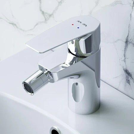 Фото смеситель для биде am.pm gem f90a83100 д/к, хром