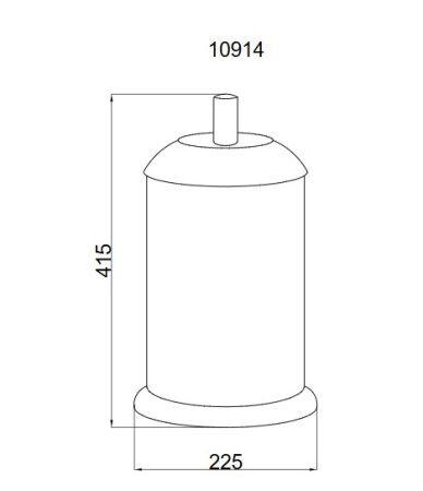 Фото ведро boheme murano 10914-crst-ch, хром