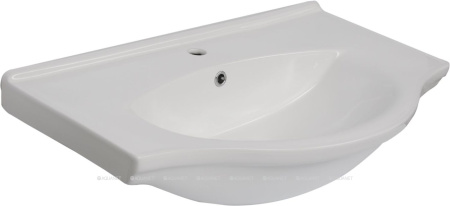 Фото раковина для тумбы aquanet yalaier 80 1080, белая
