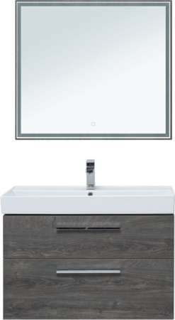 Фото комплект мебели aquanet nova 90 дуб рошелье (2 ящика)