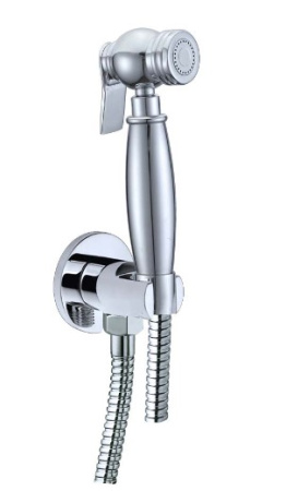 Фото гигиеническая лейка boheme brillante 406, хром