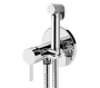 Фото гигиенический душ со смесителем remer metrica mc65w, хром