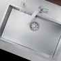 Фото мойка кухонная blanco claron 700 if 521580 нержавеющая сталь, зеркальная полировка