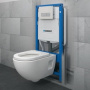 Фото инсталляция для унитаза geberit duofix omega 111.030.00.1 3/6 для клавиш omega