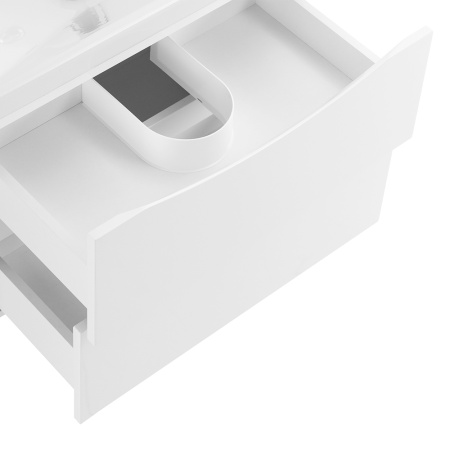 Фото тумба подвесная belbagno marino-cer 70 см, bianco lucido 