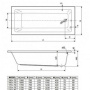 Фото акриловая ванна cezares plane solo mini plane solo mini-150-70-42 150x70