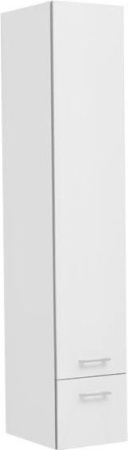 Фото пенал подвесной aquanet верона 30 белый