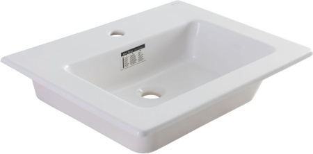 Фото раковина мебельная allen brau fantasy 62 4.11023.20, белый глянец