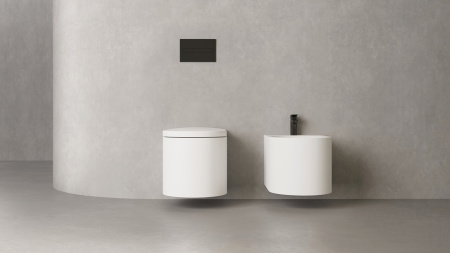 Фото унитаз подвесной s-stone salini унитаз gemelli 240121mrf, матовый покраска по ral снаружи