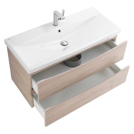 Фото тумба подвесная belbagno marino-cer 90 rovere grigio 