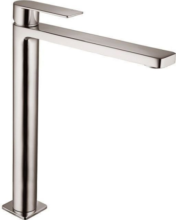 Фото смеситель для раковины paffoni tango ta081st высокий, сталь