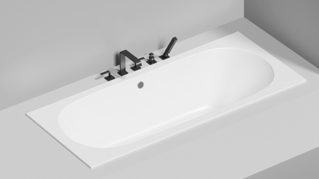 Фото ванна salini s-sense ornella 102312mrh 180*80 см, матовая покраска по ral снаружи