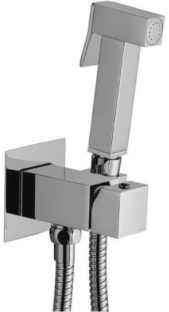 Фото гигиенический душ paffoni tweet square zdup112cr, хром