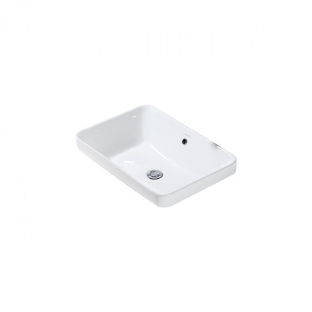 Фото раковина встраиваемая сверху bravat meissen c22206w-eng, белая