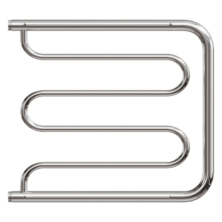 Фото полотенцесушитель водяной point pn25665p 600x500 фокстрот с полкой, хром