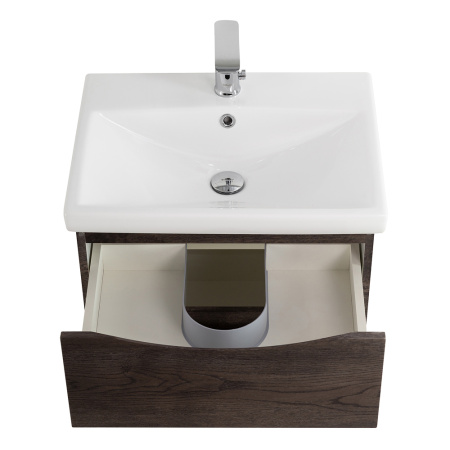 Фото тумба подвесная belbagno marino-cer 60 rovere nature grigio 