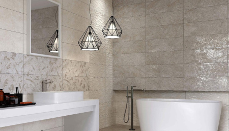 Creto Royal Sand, Настенная плитка, 25x75 см