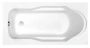 Фото акриловая ванна cersanit santana 140*70 см, белая
