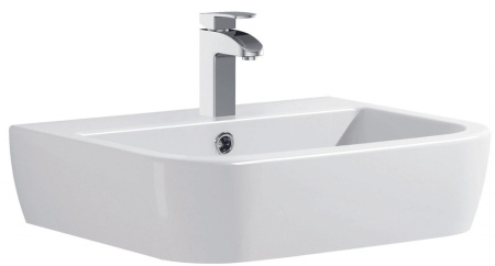 Фото раковина подвесная allen brau infinity 56 4.21007.20, белый глянец