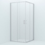 Фото душевой уголок iddis zodiac zod6cs9i23 стекло прозрачное/хром 90x90