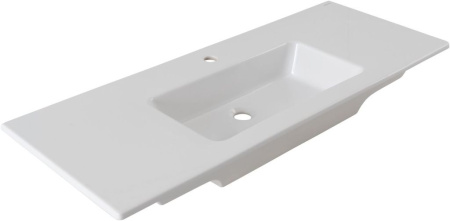 Фото раковина мебельная allen brau fantasy 122 4.11028.20, белый глянец