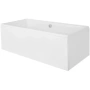 Фото акриловая ванна besco quadro 165*75 см, белая