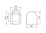 Фото сиденье для унитаза vitra s50 72-003-309, микролифт