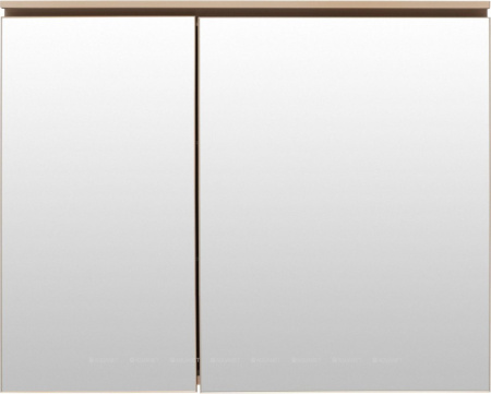 Фото зеркало-шкаф de aqua алюминиум 100 медь