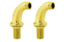 Фото уголки для смесителя на борт ванны boheme imperiale 617 (пара), золото