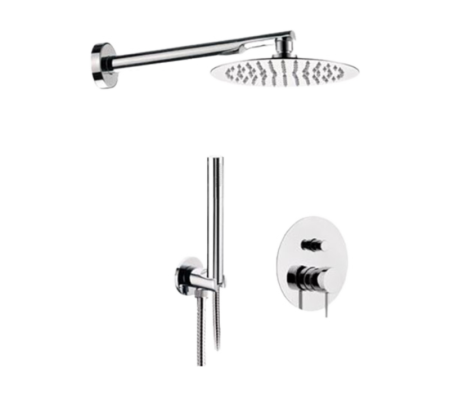 Фото душевая система remer x style x09s02, хром