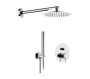 Фото душевая система remer x style x09s02, хром