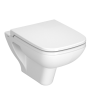 Фото унитаз подвесной безободковый vitra s20 7508b003-0075, белый