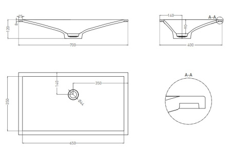 Фото раковина salini s-stone marea 13 1802213mrf, матовая в цвете по ral Фото раковина salini s-stone marea 13 1802213mrf, матовая в цвете по ral