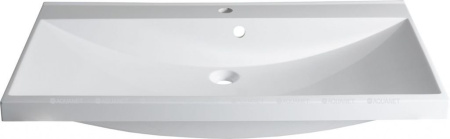 Фото раковина мебельная aquanet нота 90 см, белая