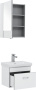 Фото комплект мебели aquanet верона 50 (moduo slim) белый
